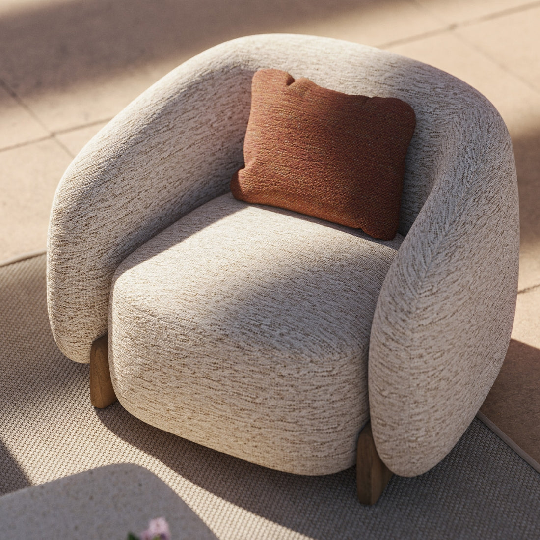 Milos Butaca Tapizada