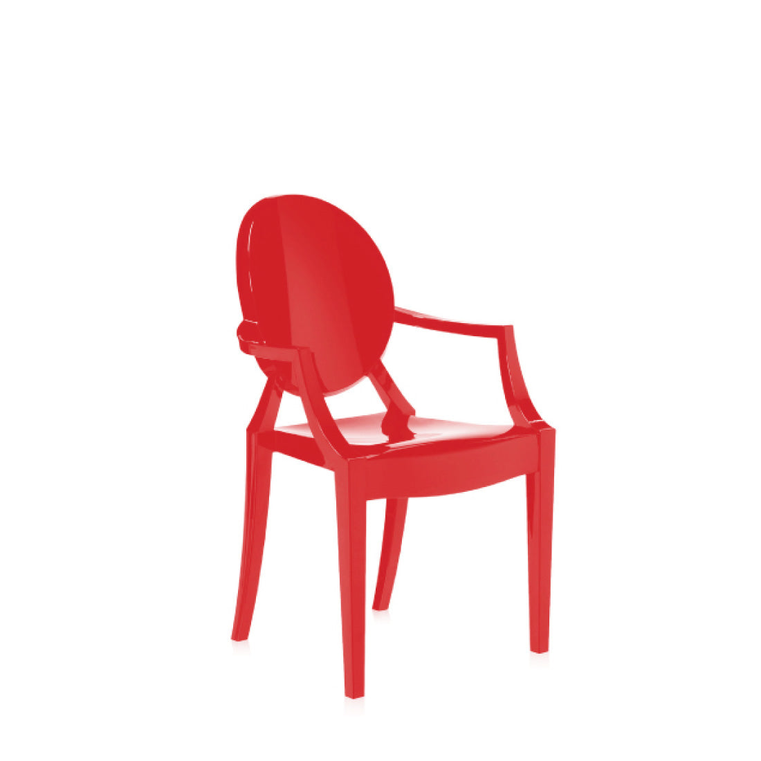 Silla Lou Lou Ghost de Kartell