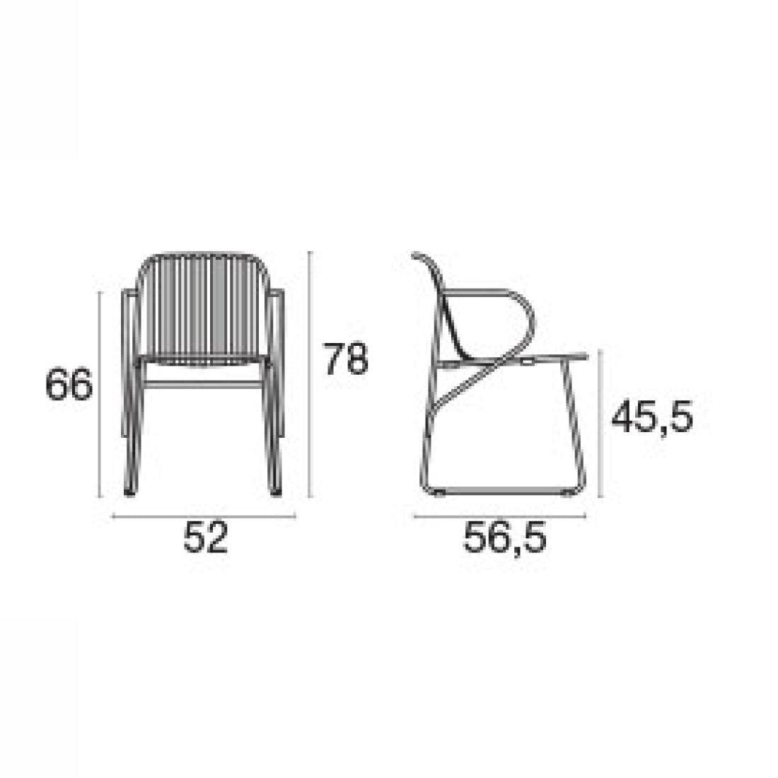 Silla Riviera de Emu