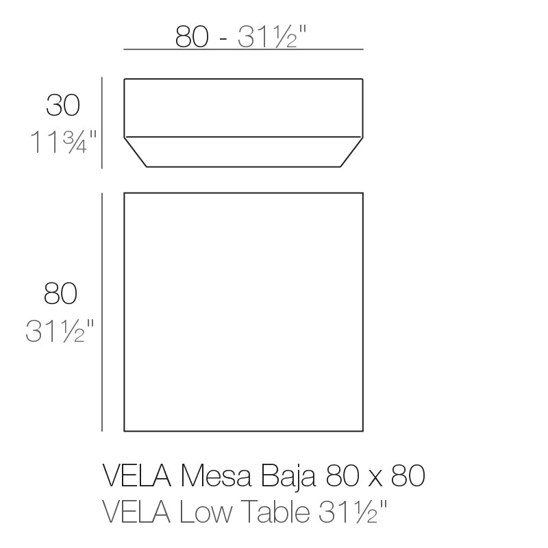 Mesa Vela Chill de Vondom