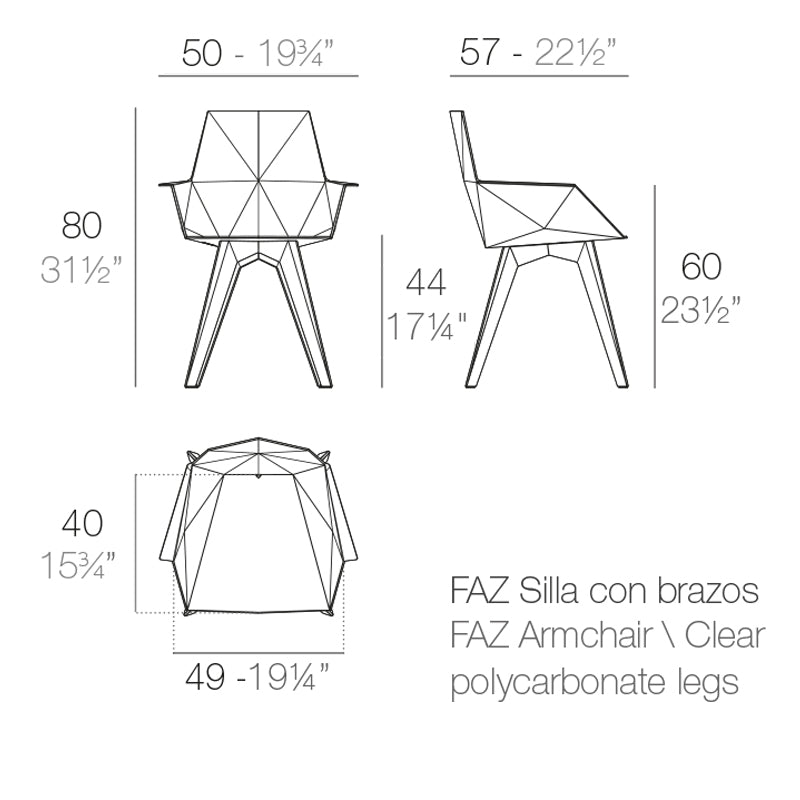 Silla Faz de Vondom