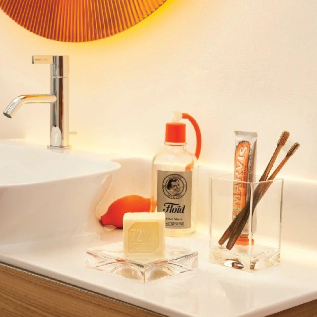 Vaso y Jabonera Boxy de Kartell