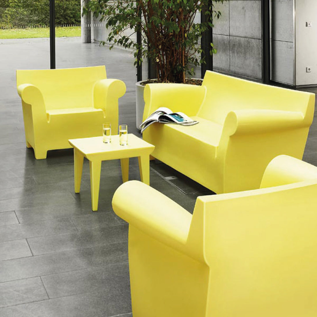 Mesa Bubble Club de Kartell