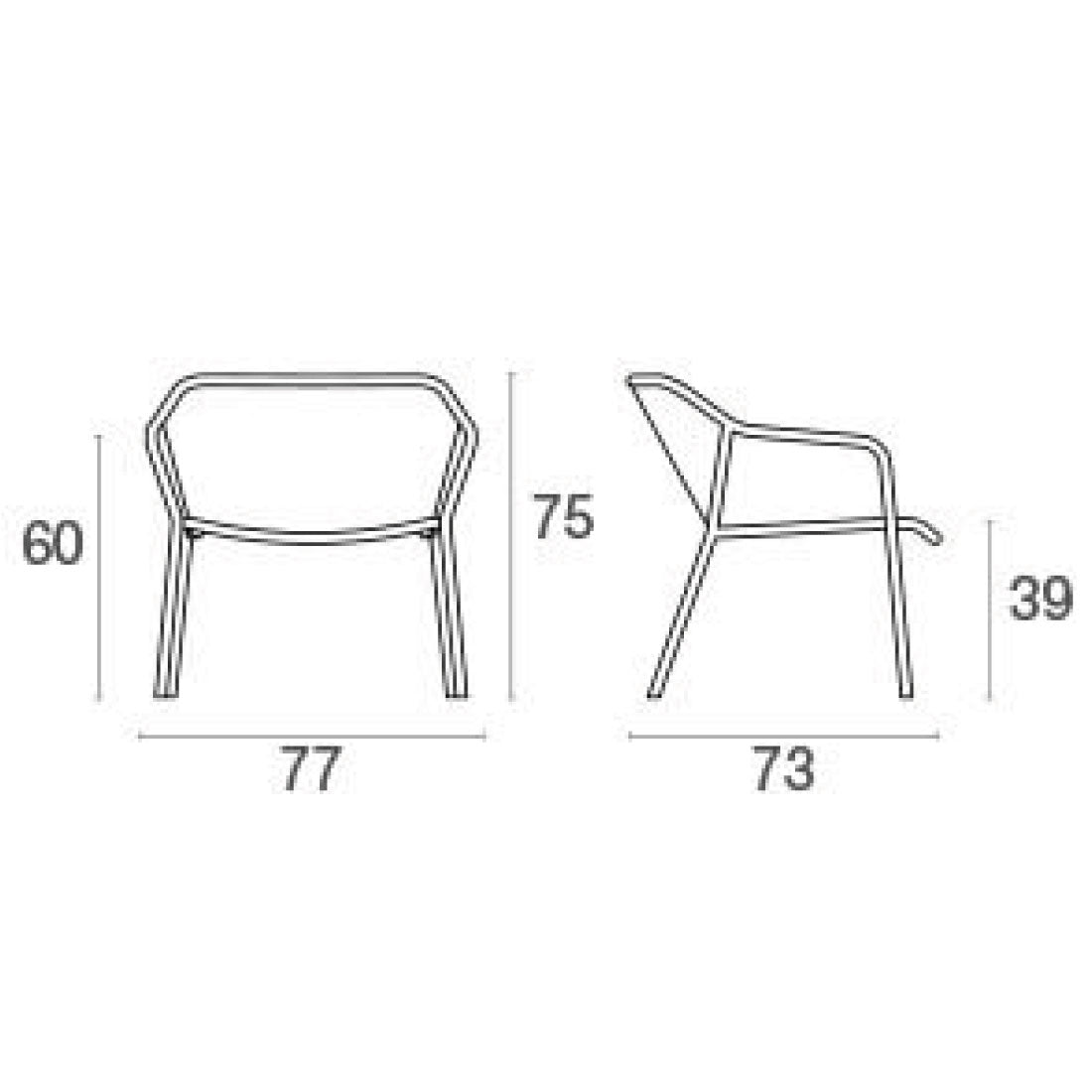 Sillon Darwin de Emu