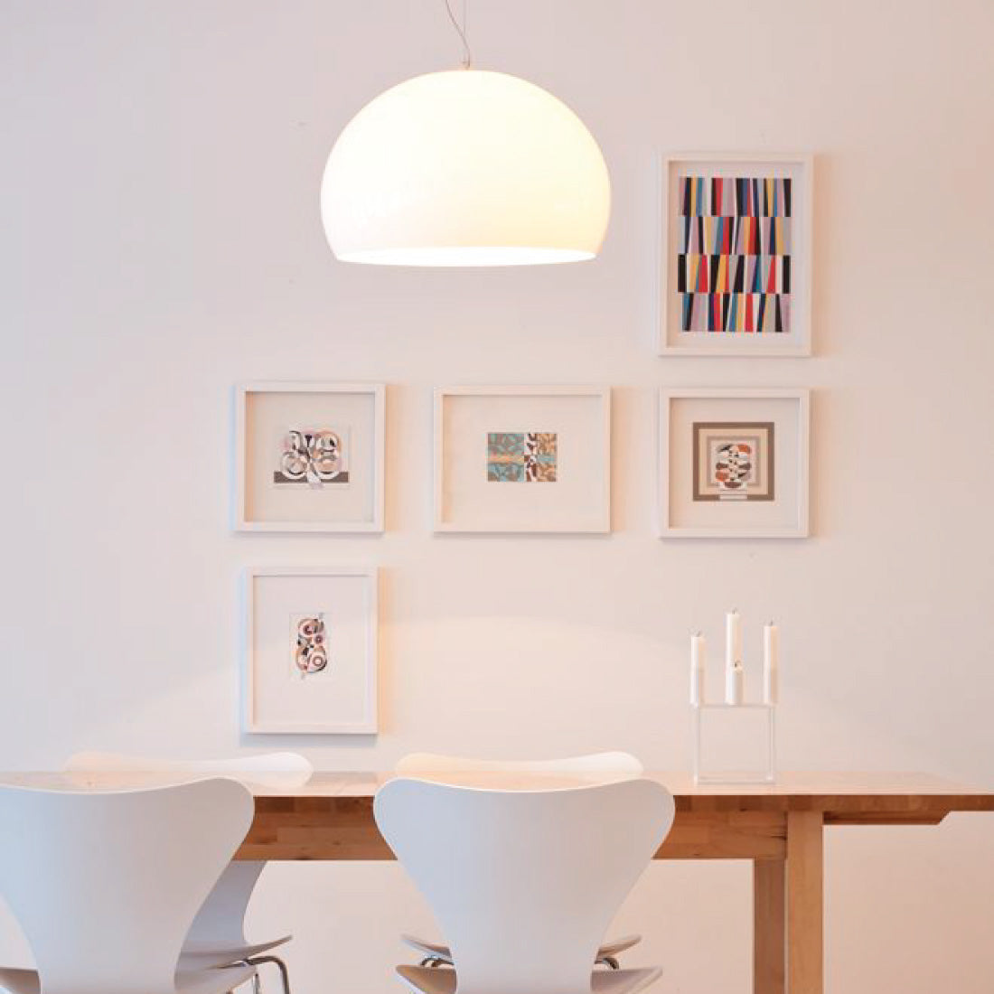 Lámpara Small FL/Y de Kartell