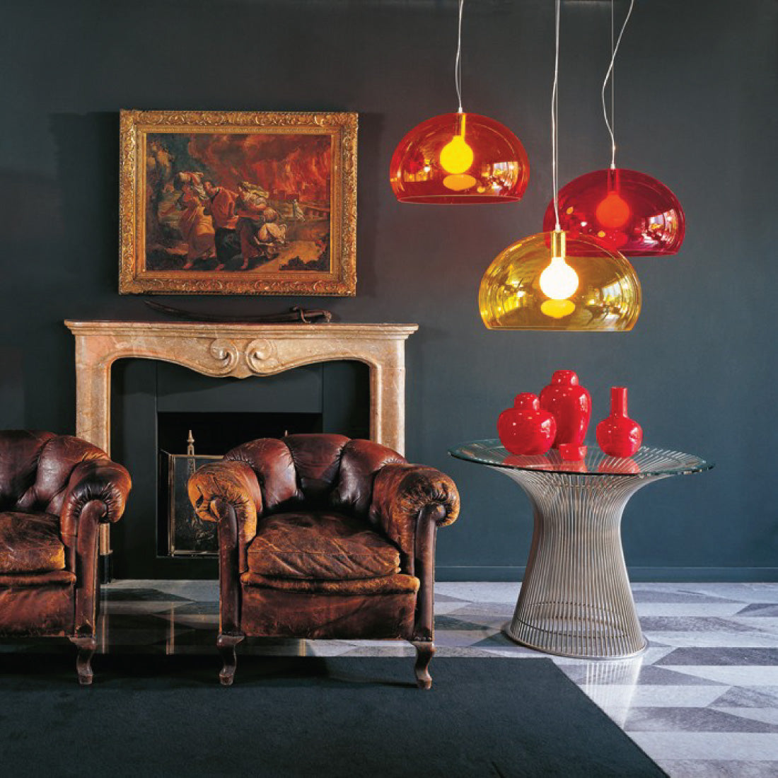 Lámpara Small FL/Y de Kartell