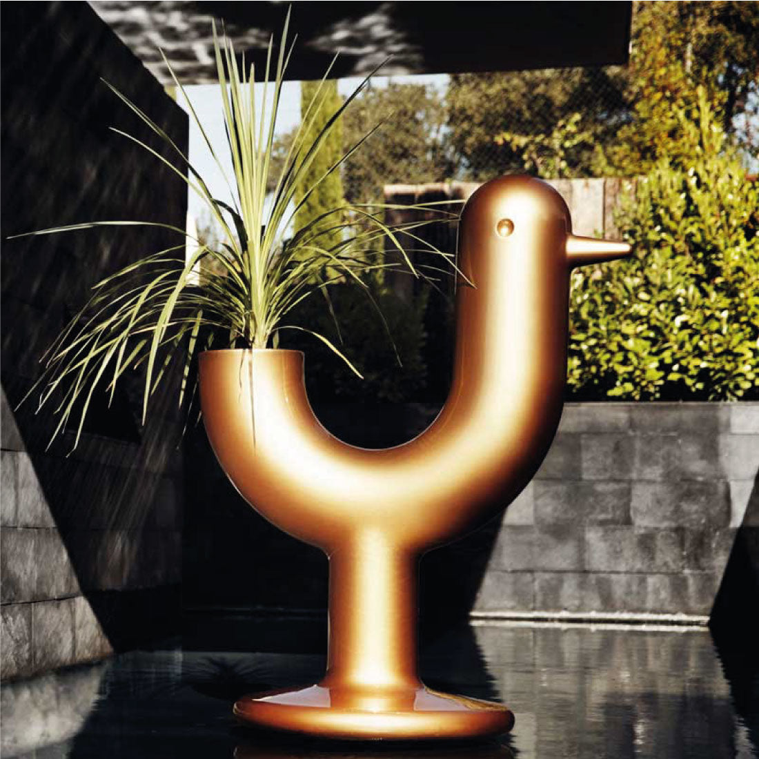 Maceta Peacock de Vondom