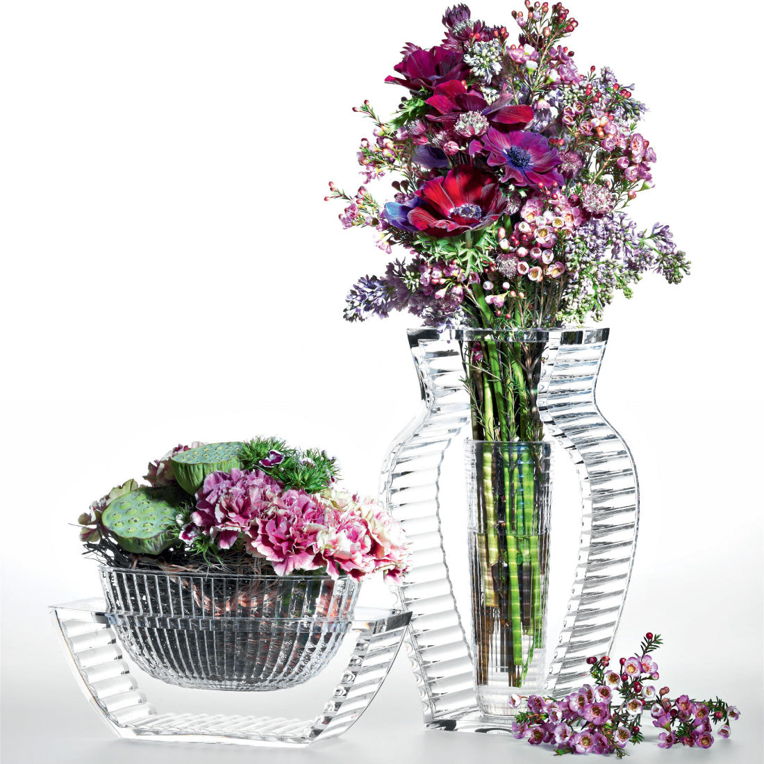 Florero U Shine de Kartell