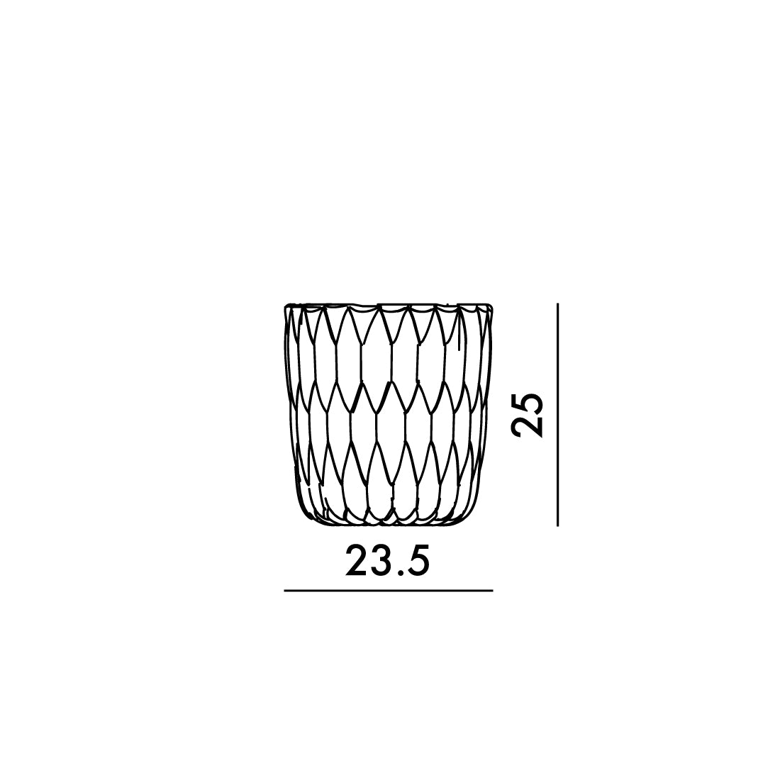 Florero Jelly de Kartell