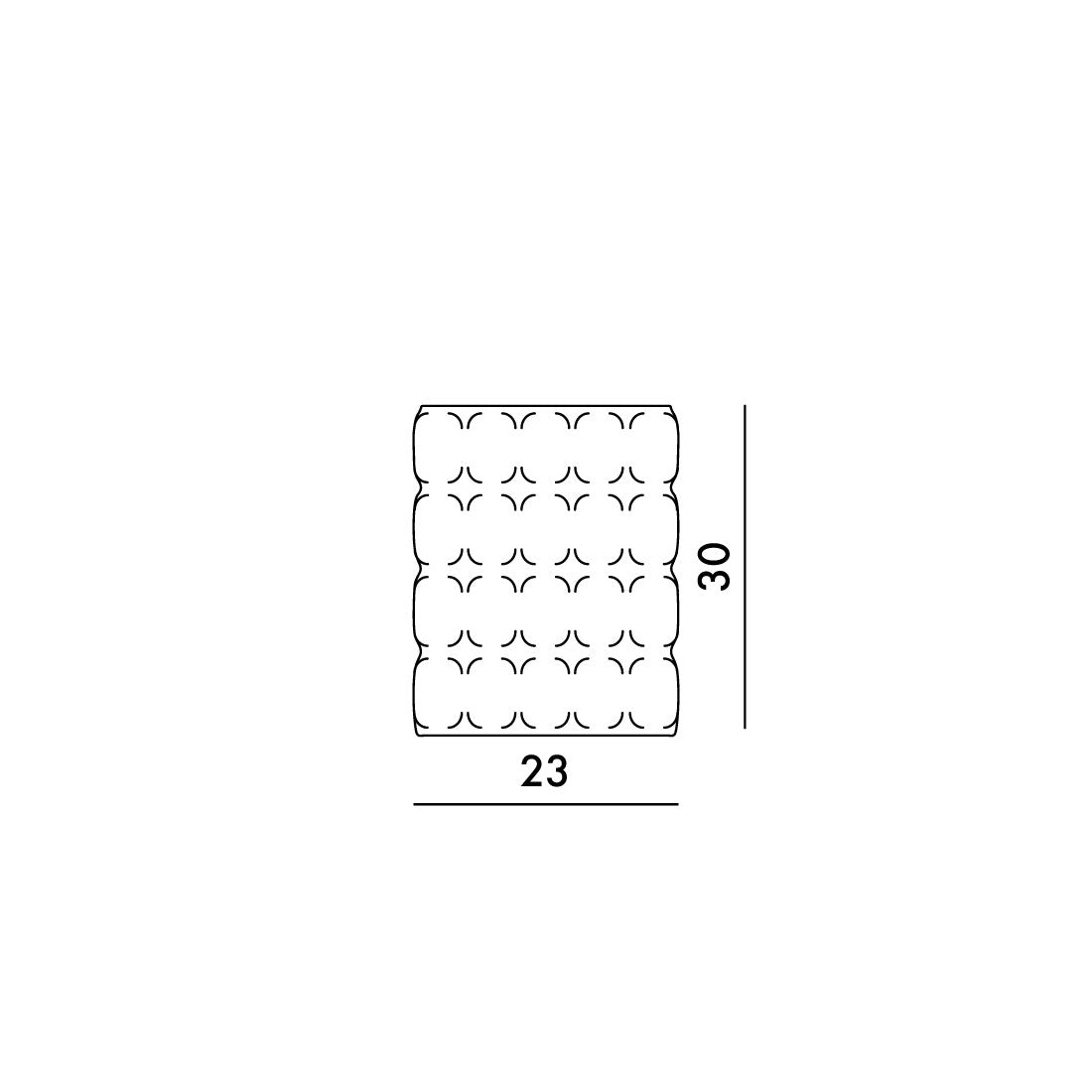 Florero Matelassé de Kartell