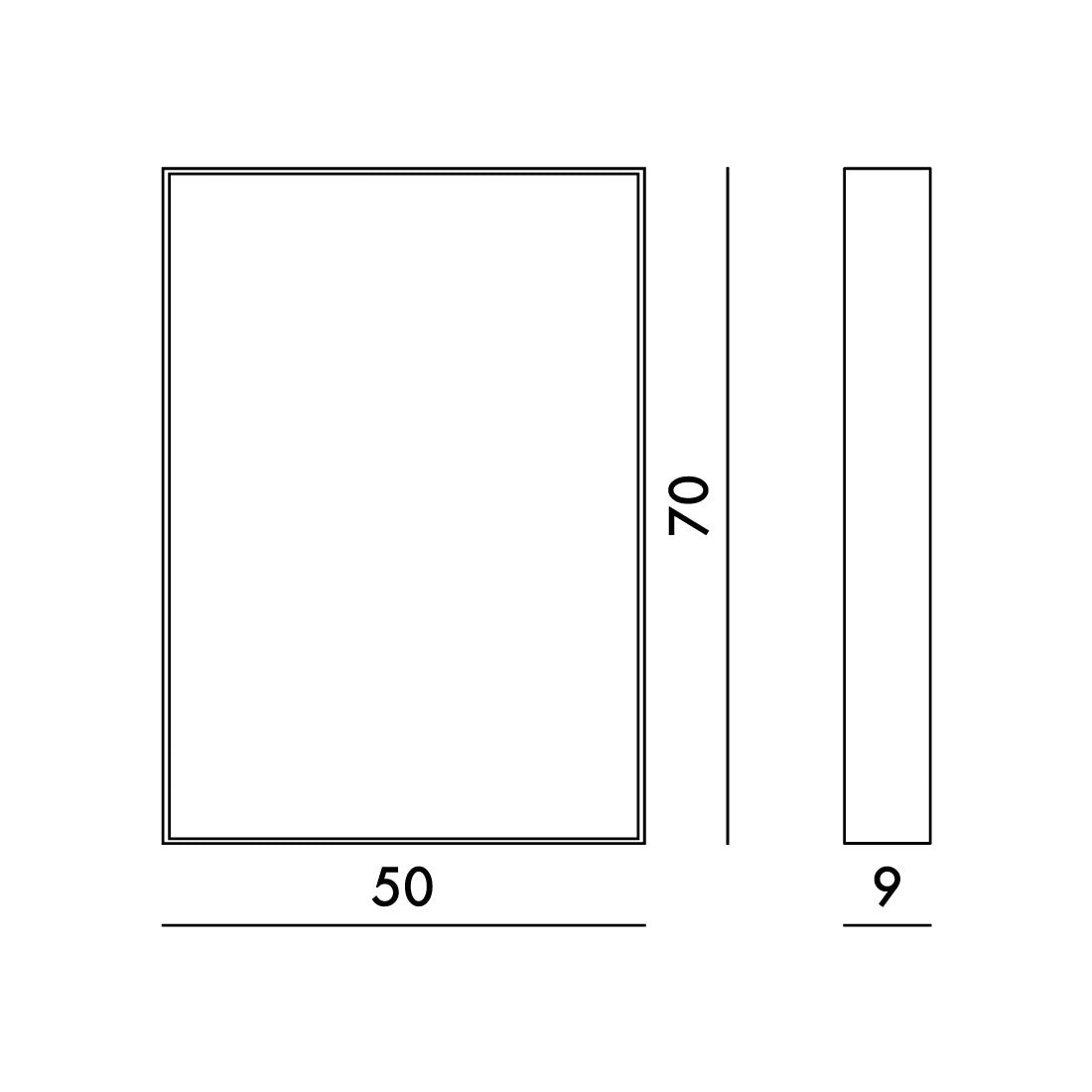 Espejo Only Me de Kartell