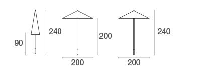 Sombrilla Shade de Emu