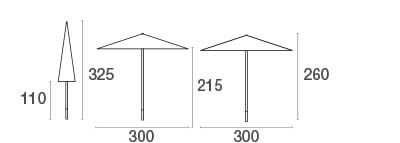 Sombrilla Shade de Emu