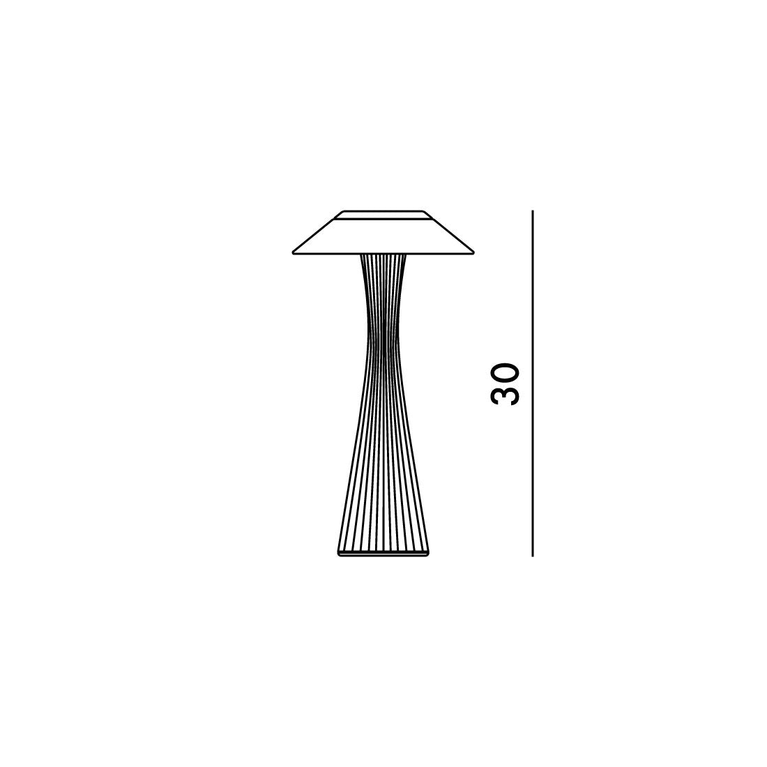 Lampara Space de Kartell