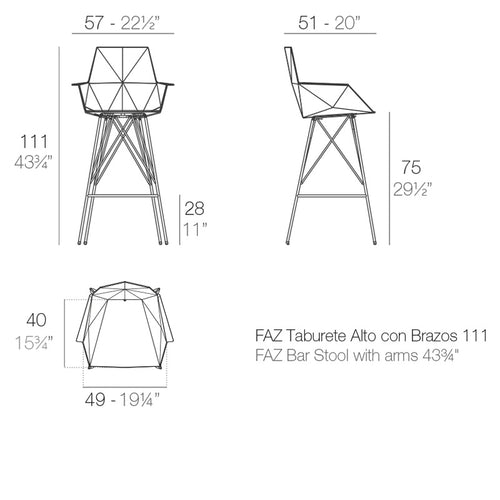 Faz Banco dimensiones