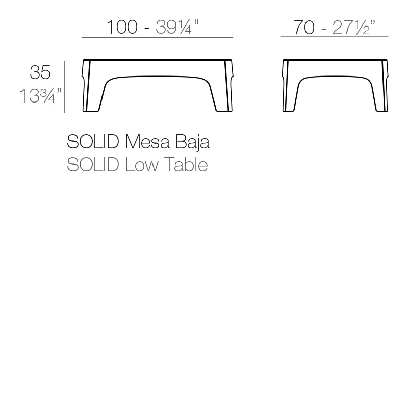 Sala Solid Set de 4 Piezas