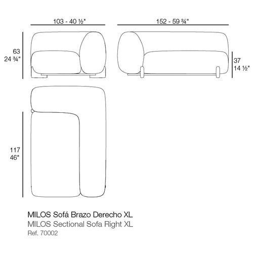 Milos Sala Modular dimensiones