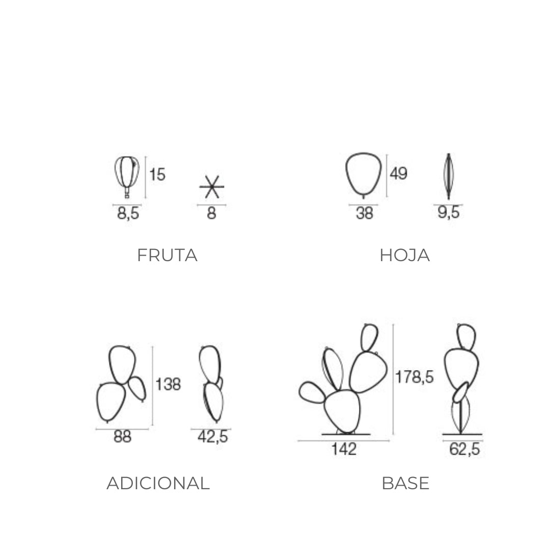 Escultura Ficus de Emu