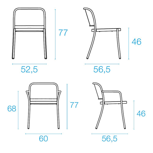 cafe-silla-dimensiones