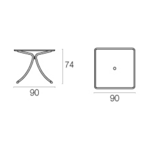 Combo Mesa de Emu - dimensiones