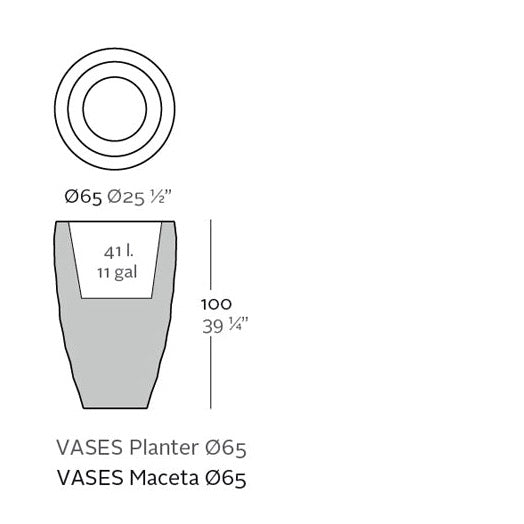 Maceta Vases de Vondom