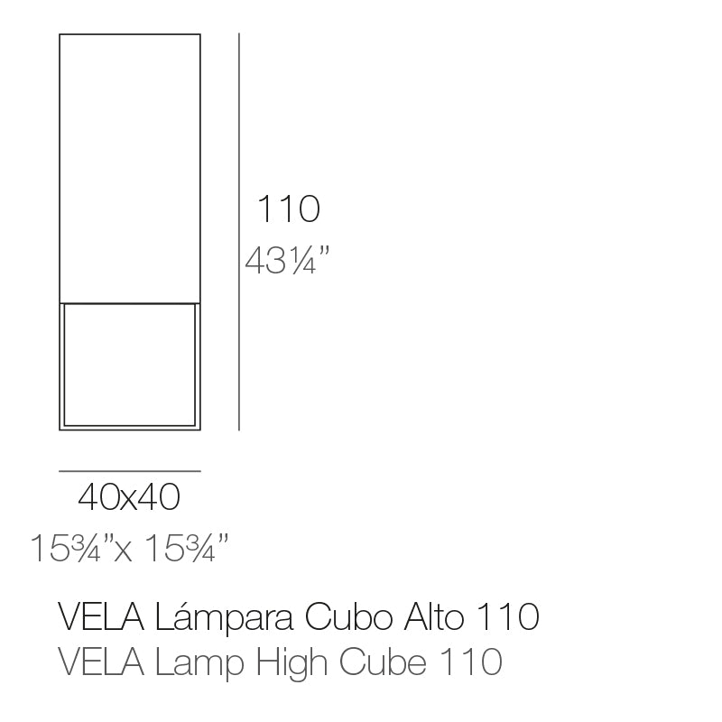 Lámpara Vela de Vondom