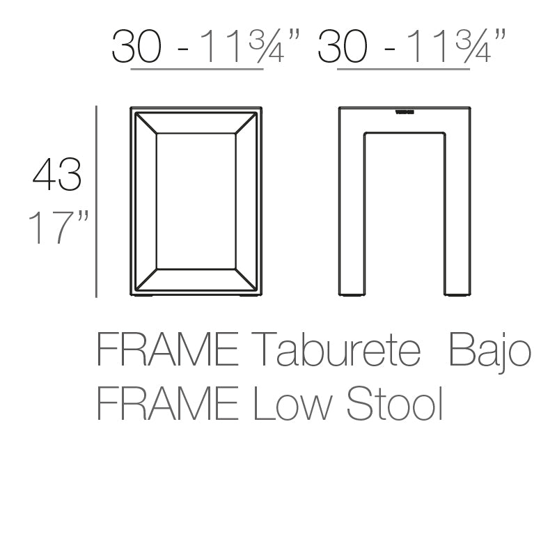 Banco Frame de Vondom