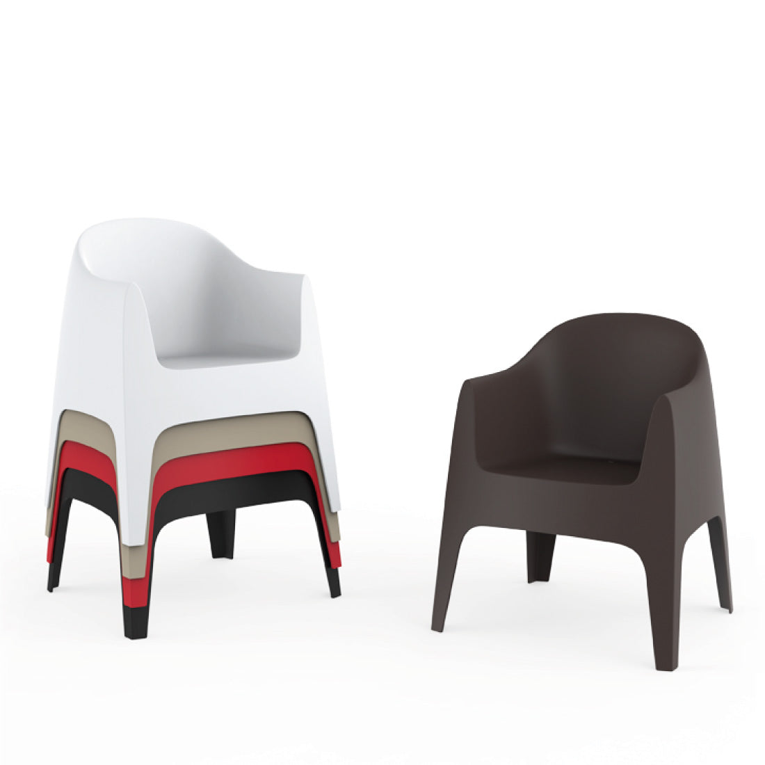 Silla Solid de Vondom