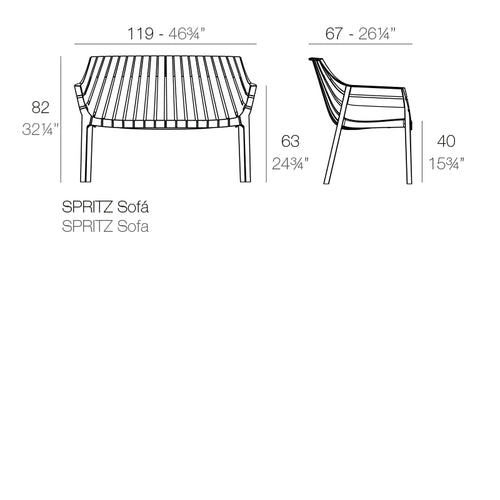 Banca Spritz de Vondom