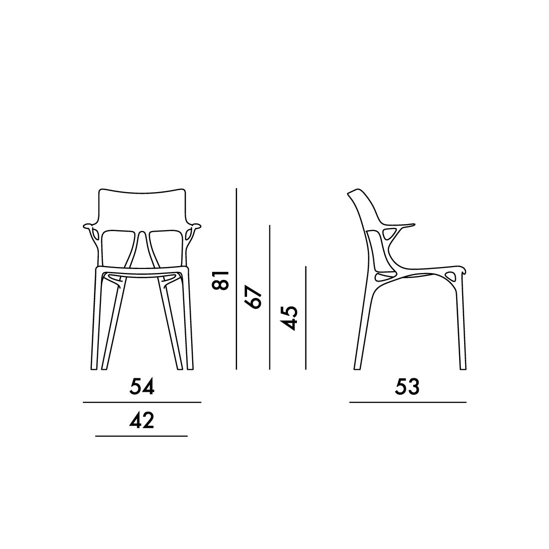 Silla A.I. de Kartell