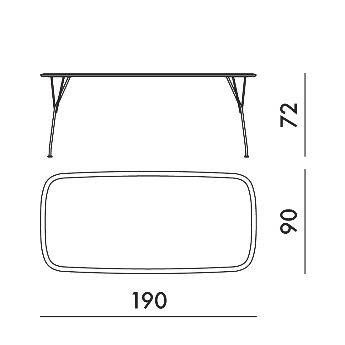 Mesa Viscount of Wood de Kartell