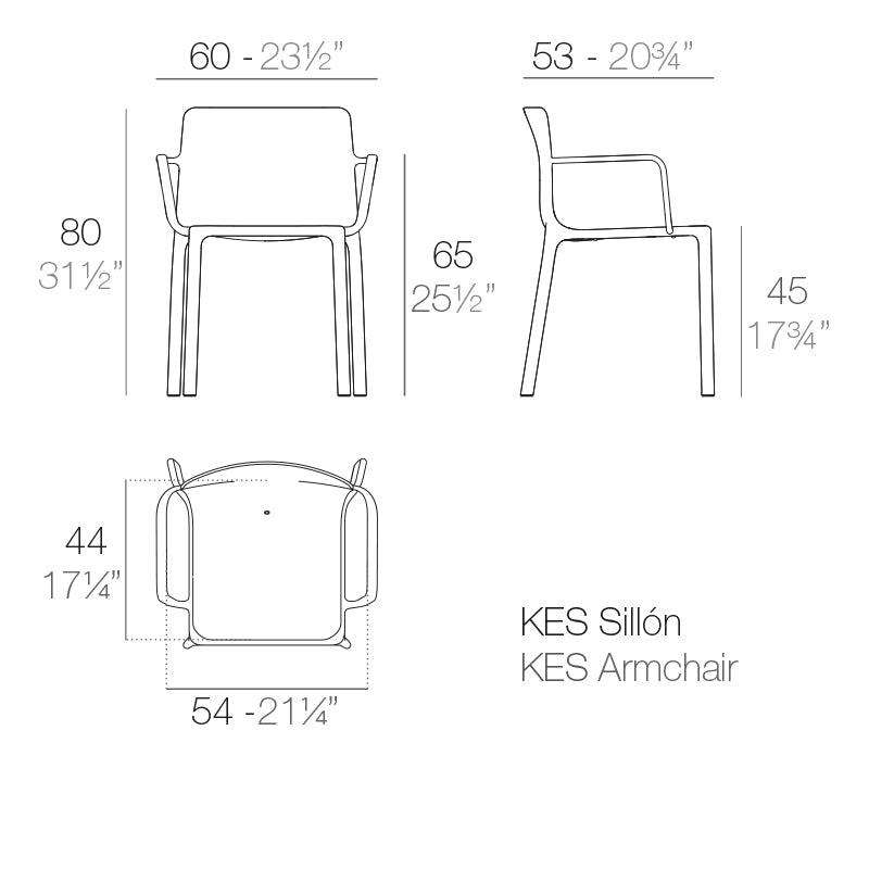 Silla Kes de Vondom