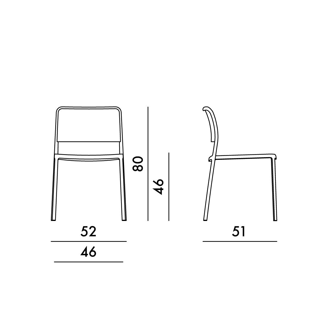 Silla Audrey de Kartell