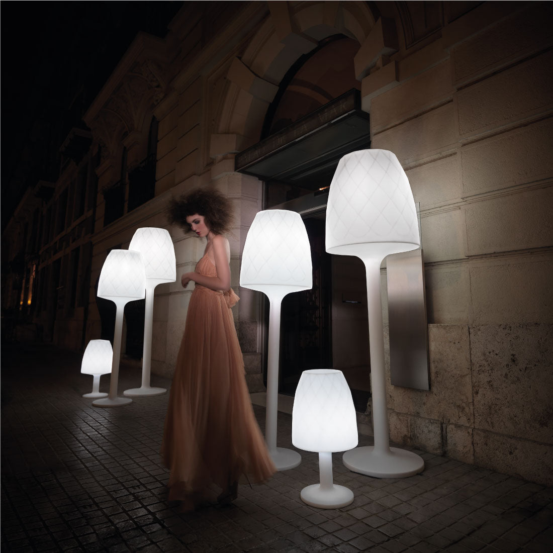 Lampara Vases de Vondom
