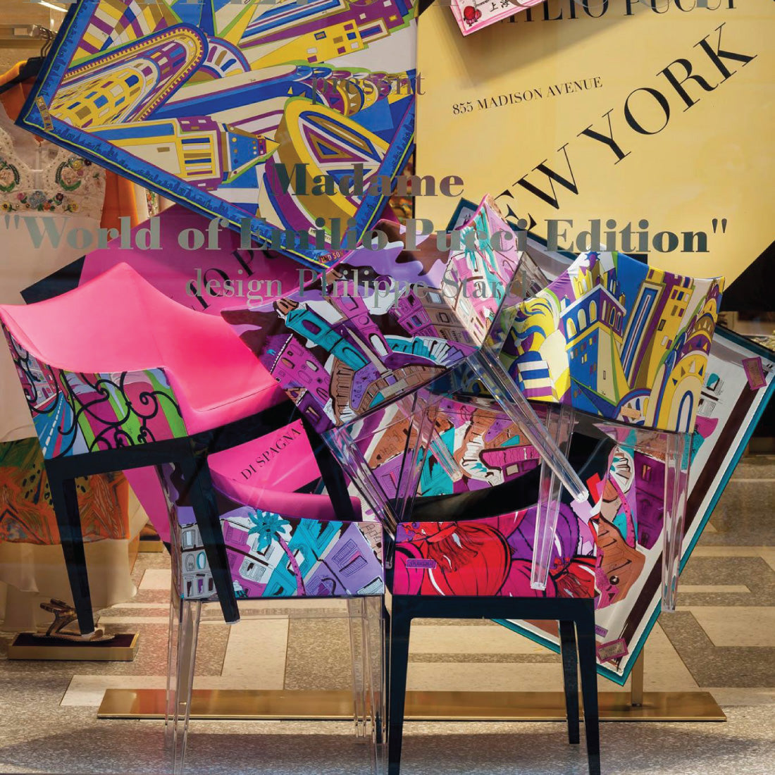 Silla Madame Pucci de Kartell