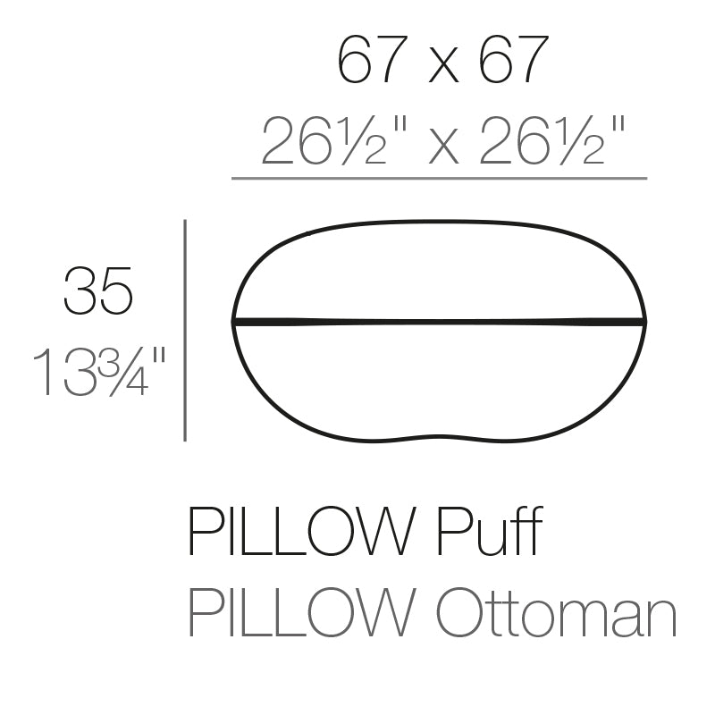 Puff Pillow de Vondom