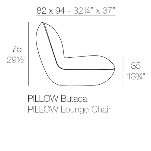 Sillón Pillow de Vondom