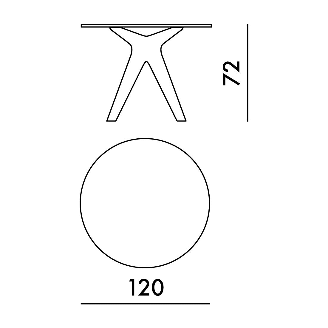 Mesa Sir Giò de Kartell