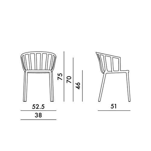 Silla Venice de Kartell